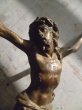 画像2: 仏蘭西アンティーク　銅製キリスト磔刑像 (2)