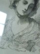 画像3: 仏蘭西アンティーク亭***19世紀の銅版画　若い女性 (3)