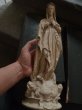 画像2: 仏蘭西アンティーク亭***石膏　花輪の聖母像 (2)