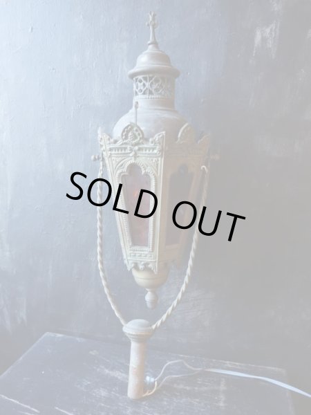 フランスアンティーク 19世紀教会のミサ用のランタン