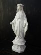 画像2: 西洋骨董屋　フランスアンティーク　ビスク　花冠のマリア像 (2)