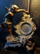 画像3: 西洋骨董屋　フランスアンティーク　エンジェル卓上ランプ　懐中時計スタンド (3)