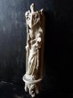 画像2: 西洋骨董屋　フランスアンティーク　天蓋の聖母子像　装飾漆喰 (2)