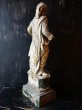 画像10: 西洋骨董屋　フランスアンティーク　１７世紀　木彫の聖母子像 (10)