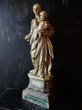 画像3: 西洋骨董屋　フランスアンティーク　１７世紀　木彫の聖母子像 (3)