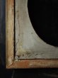 画像16: 西洋骨董屋　フランスアンティーク　１９世紀　漆喰レリーフ　オーバル額　オリーブ＆ゴールド (16)