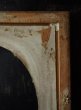 画像14: 西洋骨董屋　フランスアンティーク　１９世紀　漆喰レリーフ　オーバル額　オリーブ＆ゴールド (14)