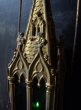画像6: 西洋骨董屋　フランスアンティーク　１９世紀　カトリック教会・宗教オブジェ　ネオゴシック様式　カテドラルランプ (6)