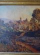 画像3: 西洋骨董屋　フランス１９世紀絵画　モレステルの黄昏　バルビゾン派風景画　油彩 (3)
