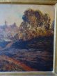 画像4: 西洋骨董屋　フランス１９世紀絵画　モレステルの黄昏　バルビゾン派風景画　油彩 (4)