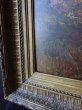 画像10: 西洋骨董屋　フランス１９世紀絵画　モレステルの黄昏　バルビゾン派風景画　油彩 (10)