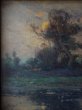 画像7: 西洋アンティーク絵画　フランス　１９世紀・バルビゾン派・黄昏・夕暮れ (7)