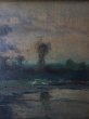 画像9: 西洋アンティーク絵画　フランス　１９世紀・バルビゾン派・黄昏・夕暮れ (9)