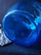 画像10: 西洋アンティーク　フランス　青いガラスのボンボ二エール・ビスケットジャー (10)