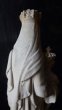 画像9: 西洋アンティーク　フランス　１９世紀　ユリの冠の聖母子像　石膏 (9)