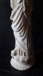 画像8: 西洋アンティーク　フランス　１９世紀　ユリの冠の聖母子像　石膏 (8)