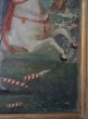 画像5: 西洋アンティーク　フランス　１９世紀絵画　ドラゴンを退治する聖ゲオルギルス　アート＆オブジェ　平面 (5)
