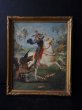 画像1: 西洋アンティーク　フランス　１９世紀絵画　ドラゴンを退治する聖ゲオルギルス　アート＆オブジェ　平面 (1)