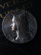 画像1: 西洋アンティーク　フランス１９１９年　ガリア人　銀メダル　　アート＆オブジェ　メダル (1)