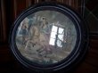 画像2: 西洋アンティーク　フランス　19世紀ナポレオンIII世のオーバル額＆彩色版画　アンリII世とディアーヌ　アート＆オブジェ　額 (2)