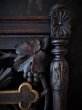 画像3: フランス西洋アンティーク　１９世紀の木彫　葡萄＆十字架　教会の宗教オブジェ／アート＆オブジェ立体 (3)