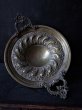 画像1: フランス西洋アンティーク　19世紀　ロココレリーフのコンポート皿　真鍮／室内装飾ジャルディ二エール (1)