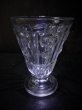 画像1: 西洋フランスアンティーク　２０世紀初頭　気泡ガラス　パフェグラス／テーブルウエア　　　 (1)