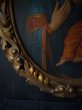 画像5: 西洋フランスアンティーク　１９世紀絵画　聖母子像　宗教画　／アート＆オブジェ平面 (5)