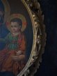 画像6: 西洋フランスアンティーク　１９世紀絵画　聖母子像　宗教画　／アート＆オブジェ平面 (6)