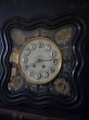 画像1: 西洋アンティーク　フランス　19世紀ナポレオンIII世の螺鈿細工 壁掛け時計/機械道具類 (1)