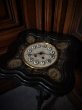画像2: 西洋アンティーク　フランス　19世紀ナポレオンIII世の螺鈿細工 壁掛け時計/機械道具類 (2)