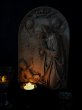 画像1: 西洋アンティーク　冠と聖母子レリーフ　素焼き　／アート＆オブジェ立体 (1)