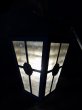 画像2: 西洋ビンテージ　フランス　アイアンの吊り下げランプ　一灯ランタン　／照明器具　 (2)