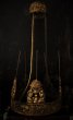画像1: 西洋アンティーク　19世紀　カトリック教会　天使レリーフ　蝋燭シャンデリア　／アート＆オブジェ立体 (1)