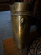 画像7: 西洋アンティーク　フランス　19世紀後期　黄銅の傘立て　犬の彫刻モチーフ　／室内装飾品　ジャルディ二エール　籠など (7)