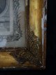 画像6: 西洋アンティーク　フランス・金彩のフレーム　王妃　バロック版画　／アート＆オブジェ　額縁　 (6)