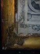 画像5: 西洋アンティーク　フランス・金彩のフレーム　王妃　バロック版画　／アート＆オブジェ　額縁　 (5)