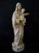 画像3: 西洋アンティーク　フランス　サクレクール寺院　ノートルダム聖母子像　石膏　装飾漆喰　／アート＆オブジェ立体 (3)
