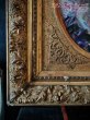画像5: 西洋アンティーク　フランス　19世紀オーバル・フレーム＆薔薇の絵画　／アート＆オブジェ　額と鏡 (5)