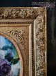 画像4: 西洋アンティーク　フランス　19世紀オーバル・フレーム＆薔薇の絵画　／アート＆オブジェ　額と鏡 (4)