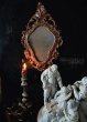 画像1: 西洋アンティーク　ロココ様式　レリーフ　壁掛けミラー　／　アート＆オブジェ　鏡と額縁 (1)