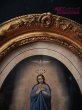 画像3: 西洋アンティーク　フランス1860年ー80年頃　聖母マリア　無原罪の御宿り オーバルフレーム　・宗教版画 (3)