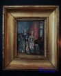 画像1: 西洋アンティーク　フランス　ロココ様式　宮廷の貴婦人　絵付け版画　アート＆オブジェ (1)