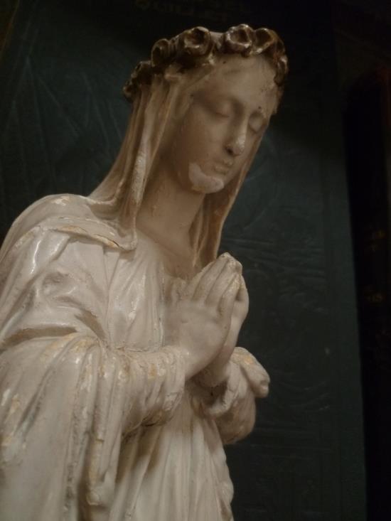 アンティーク聖母像