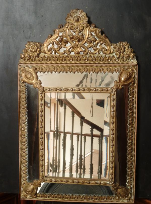フランスアンティーク亭ベルエポック １９世紀の５面鏡