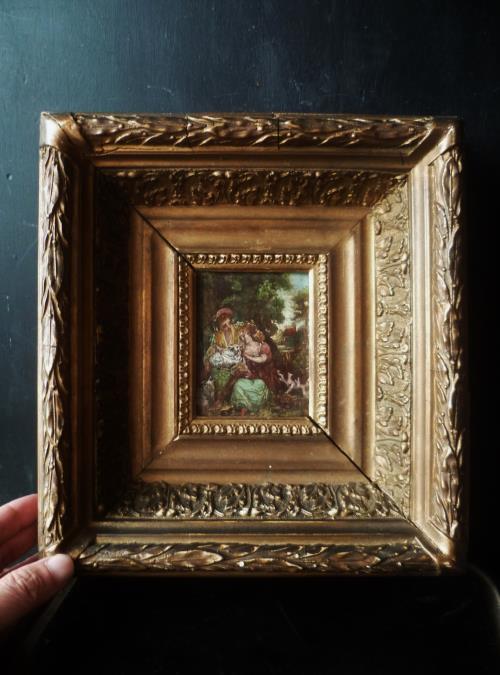 西洋骨董屋 Belle Epoque フランスアンティーク １９世紀フランス絵画