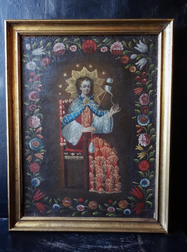 売り卸値† アンティークのロシアン・イコン/ロシアイコン/聖母子 † 宗教画