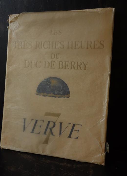 フランスアンティーク亭ベルエポック ベリー公のいとも豪華なる時祷書 図版 １９４０年出版