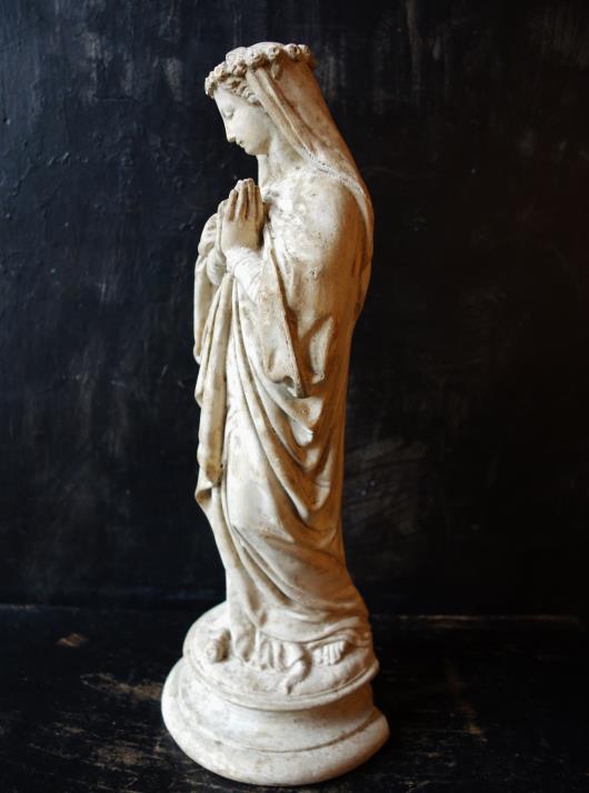 謎の古いマリア像 蔵出し品 - 彫刻/オブジェクト