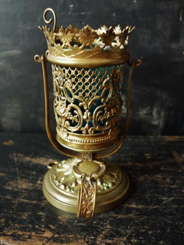 西洋骨董屋ベルエポック フランスアンティーク １９世紀 ミサ用燭台 